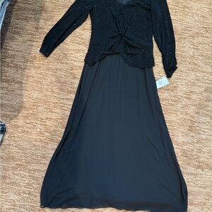 Patra Black Long Sleeve Dress